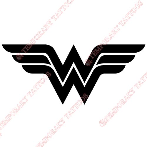 Wonder Woman Customize Temporary Tattoos Stickers NO.365